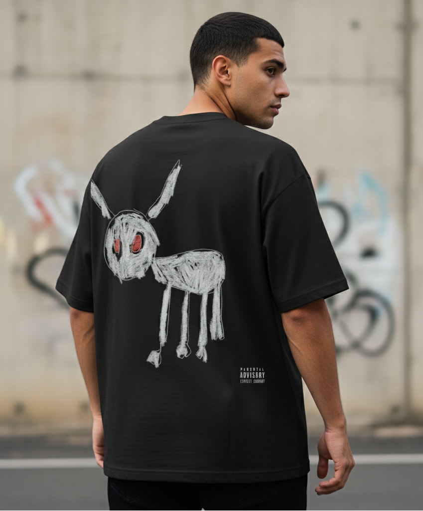 🐕 Drake: For All The Dogs (FATD) Sketch Oversized Tee