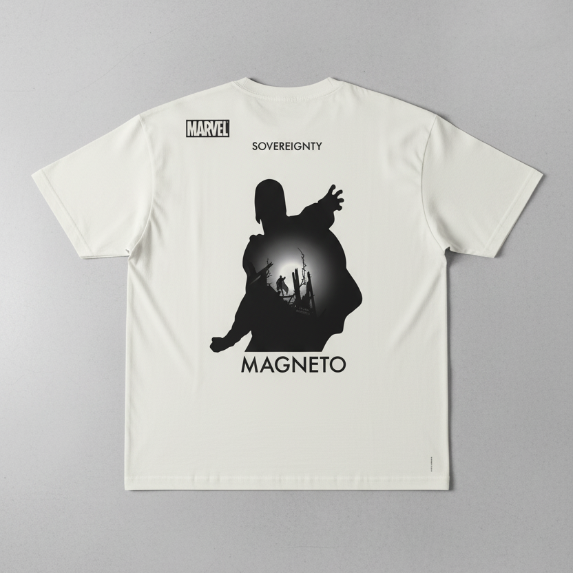 🧲 Marvel's Magneto: Sovereignty Oversized Tee