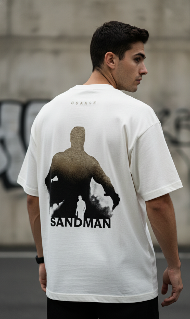 ⏳ Sandman: Coarse Oversized Tee