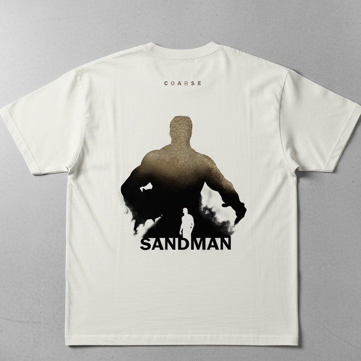 ⏳ Sandman: Coarse Oversized Tee