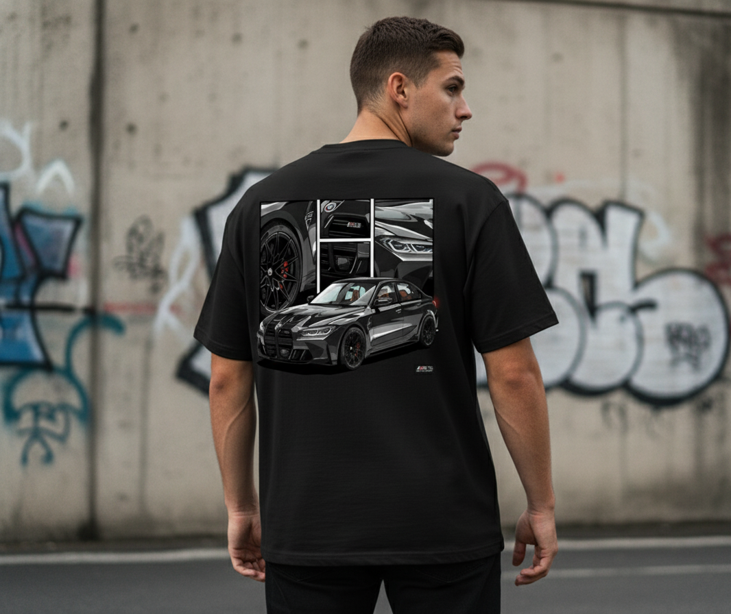 🖤 BMW M3/M4: Dark Horse Oversized Tee