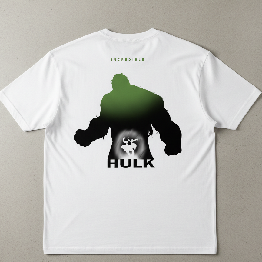💥 Hulk: Incredible Strength Oversized Tee
