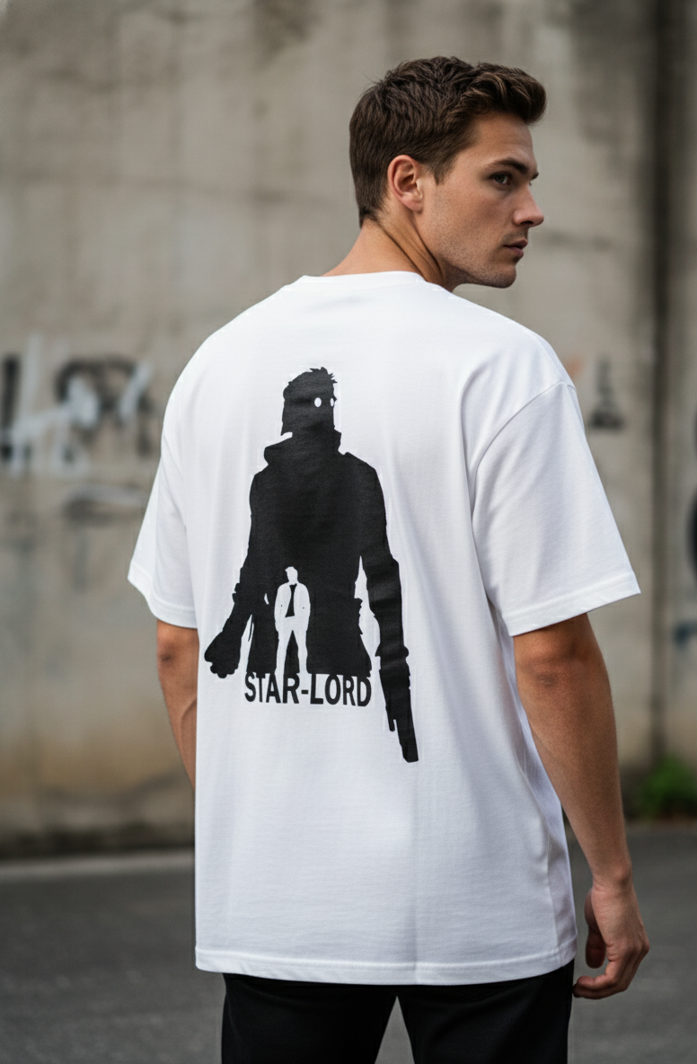 🎧 Star-Lord: Legendary Outlaw Oversized Tee