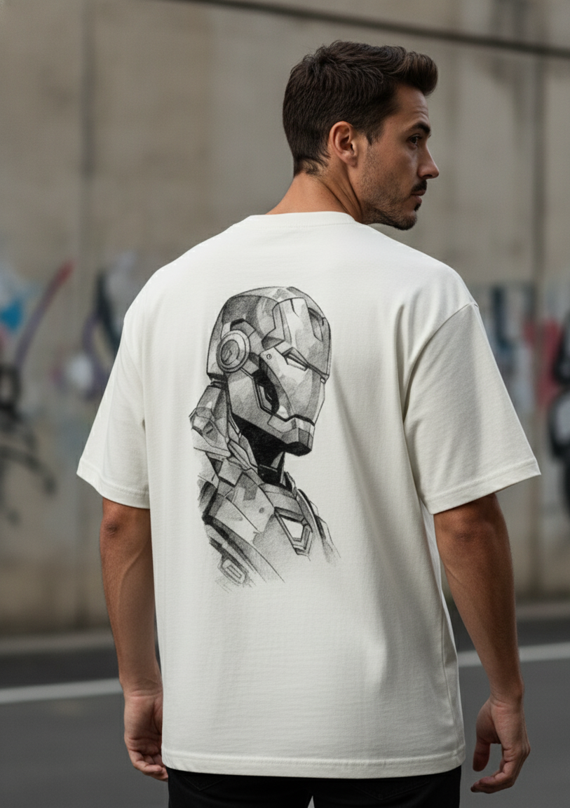 🦾 Iron Man: Engineered Genius Oversized Tee