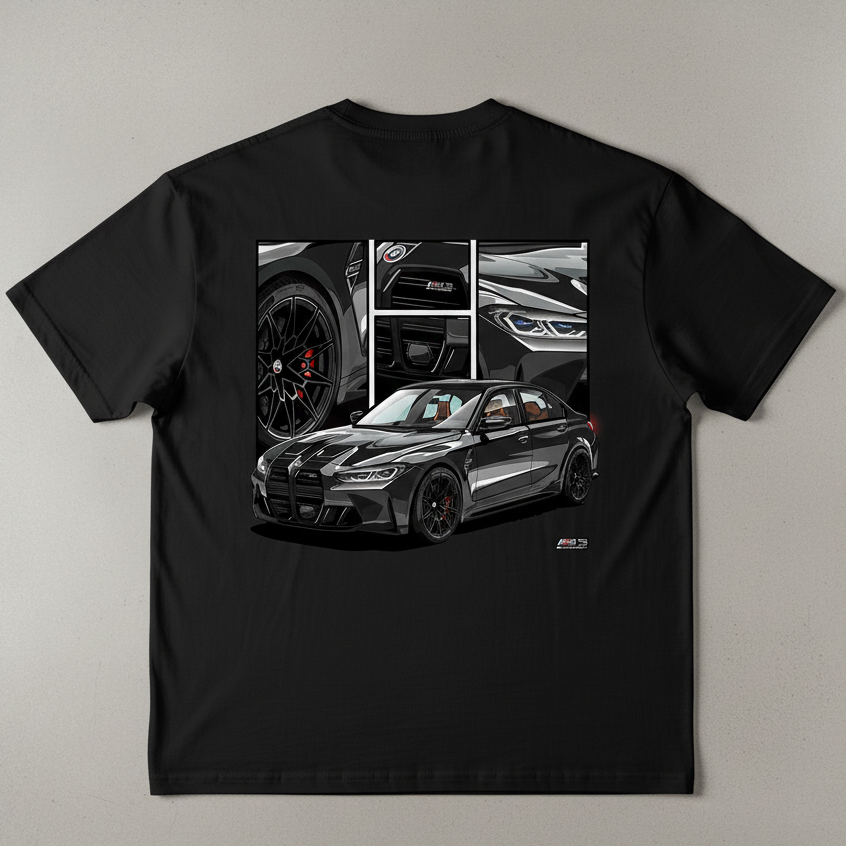 🖤 BMW M3/M4: Dark Horse Oversized Tee