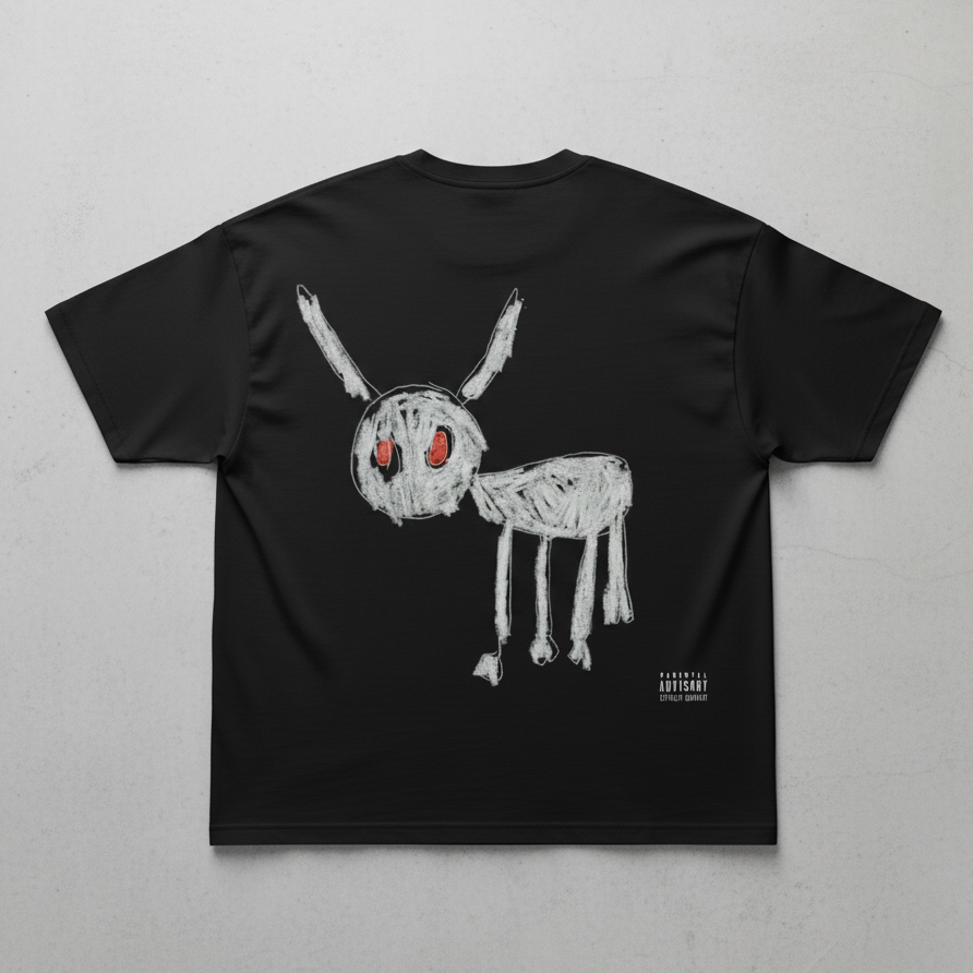 🐕 Drake: For All The Dogs (FATD) Sketch Oversized Tee