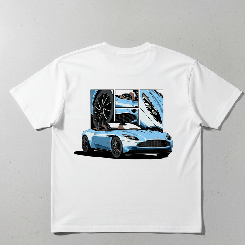💎 Aston Martin DB11: British Elegance Oversized Tee