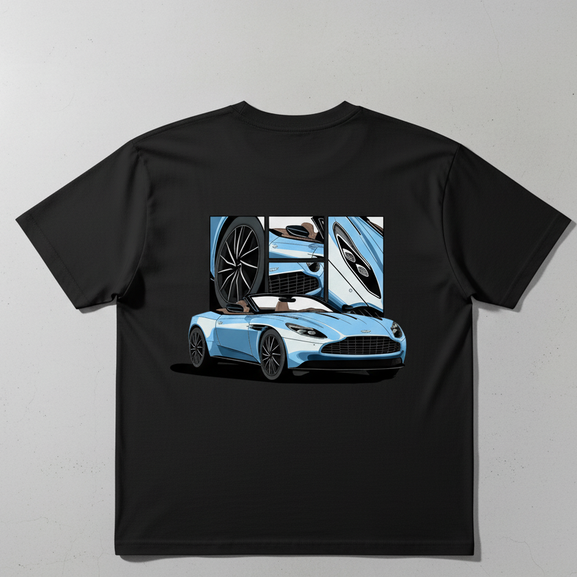 💎 Aston Martin DB11: British Elegance Oversized Tee