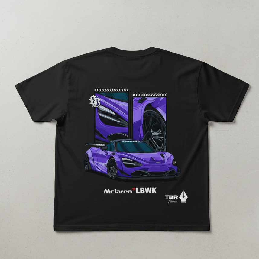 💜 Hypercar Dream: Purple Spyder Oversized Tee