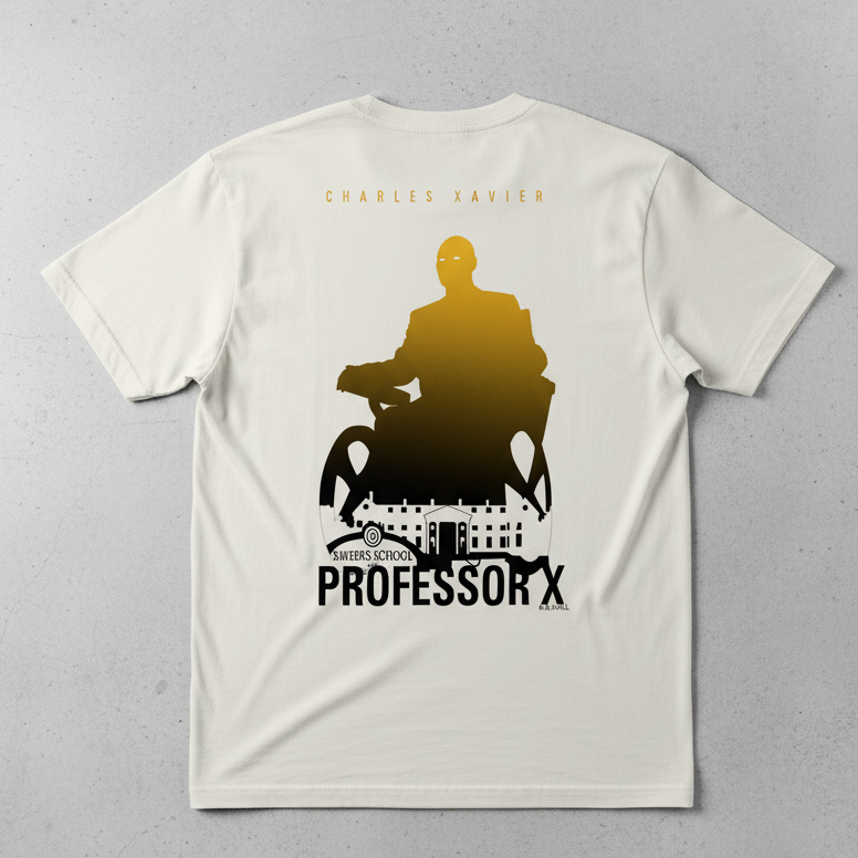 🧠 Professor X: The Mentor Oversized Tee