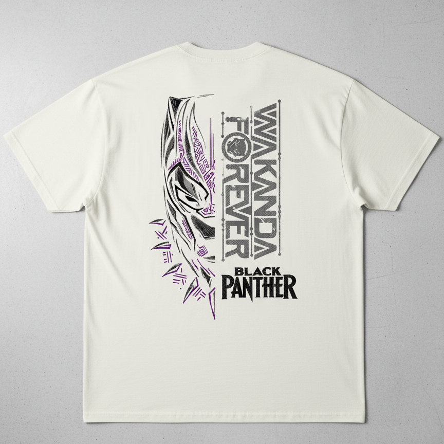 🐾 Black Panther: Wakanda Forever Oversized Tee