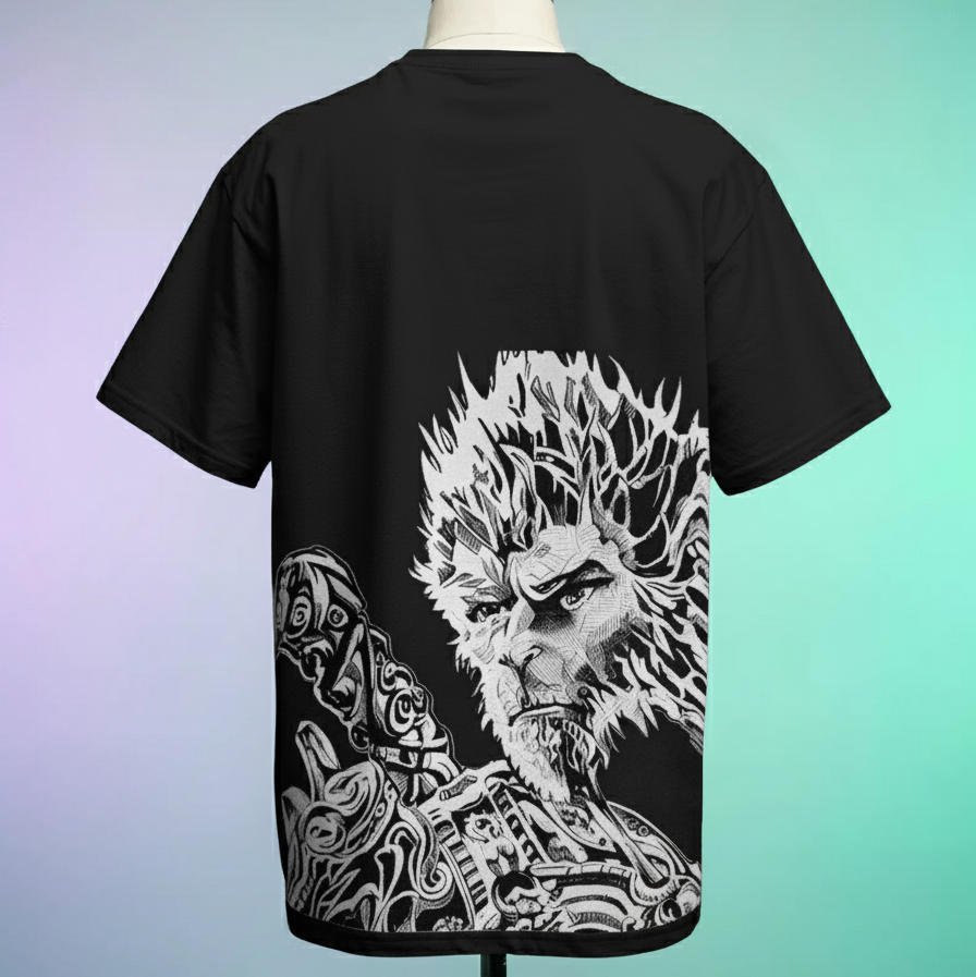 🐒 Sun Wukong: Mythic Fury Oversized Tee