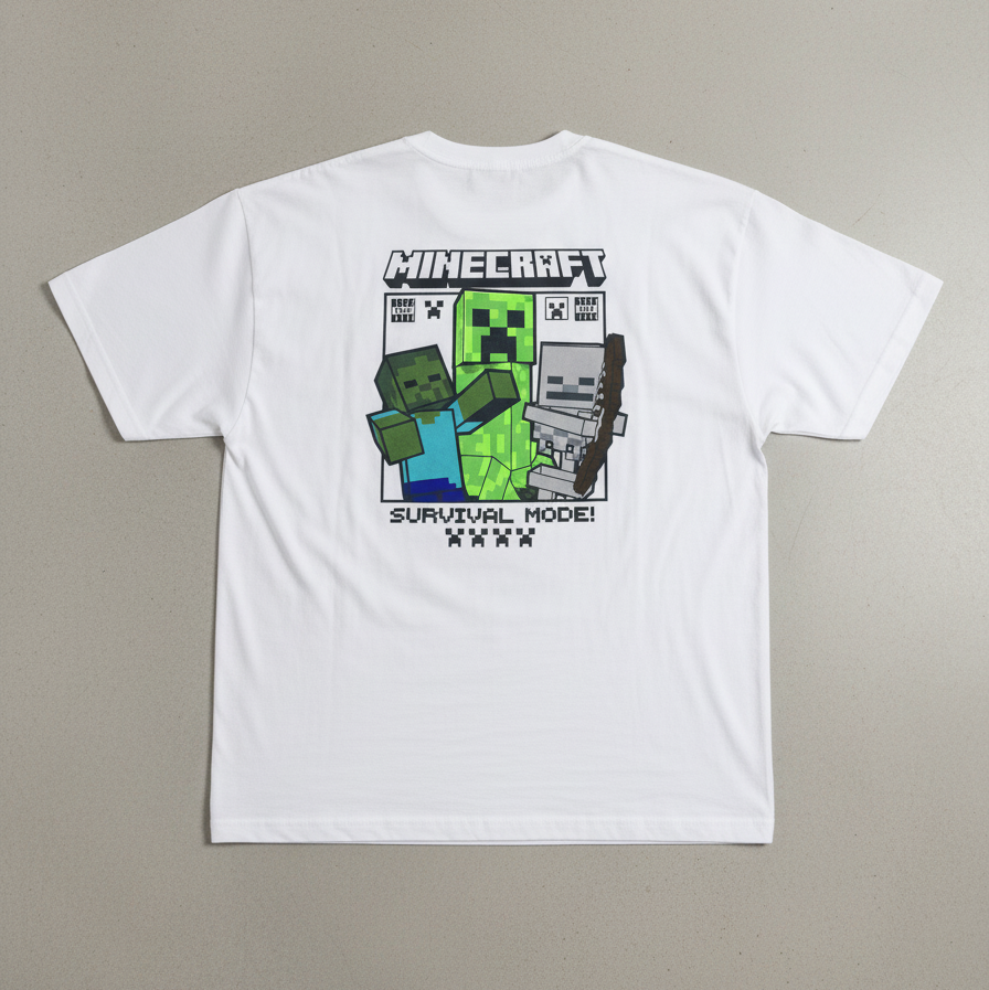 ⛏️ Minecraft "Survival Mode" Oversized Tee