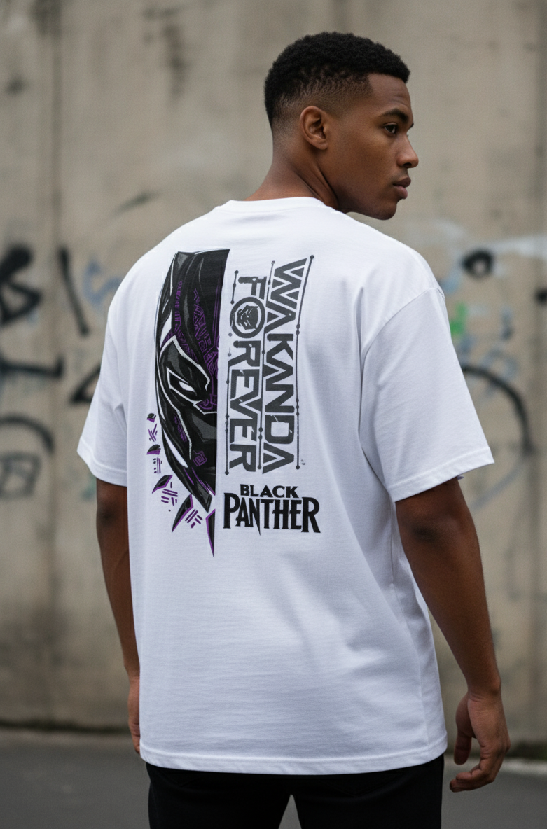 🐾 Black Panther: Wakanda Forever Oversized Tee