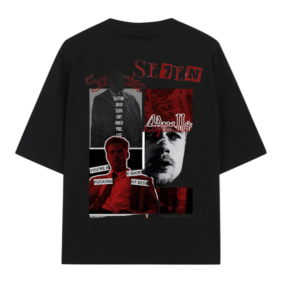🔪 Seven Sins. Seven Days. One T-Shirt. 🔪