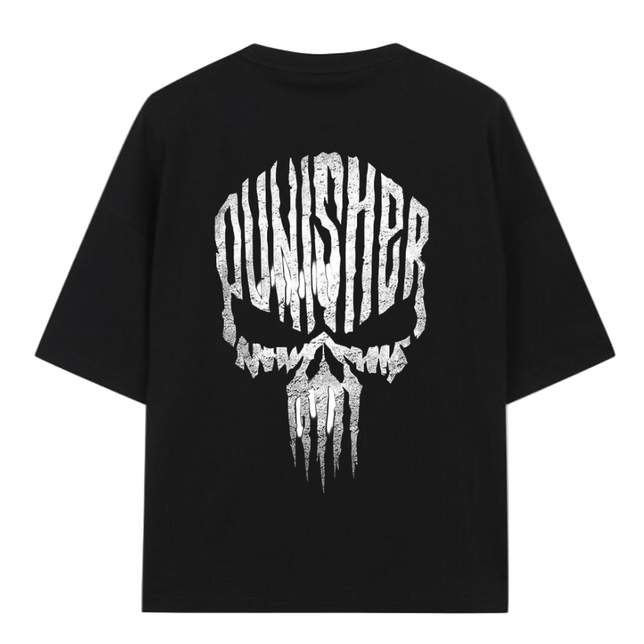💀 The Punisher "Skull Logo" Streetwear Tee