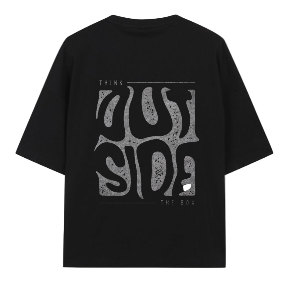 💡 The "Think Outside The Box" Abstract Tee