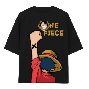 🏴☠️ One Piece: Luffy's Oath Oversized Tee