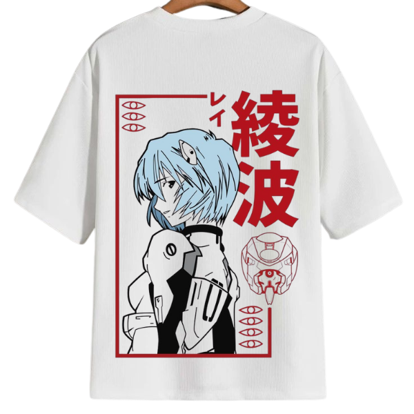 🤖 Evangelion: Ayanami Rei Oversized Tee
