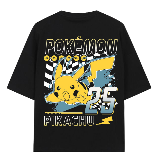⚡ Pokémon: Pikachu 25th Anniversary Oversized Tee