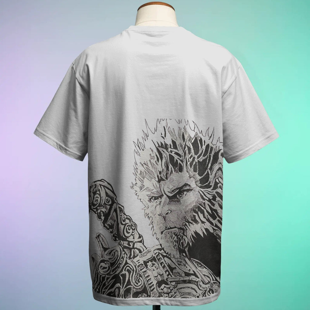 🐒 Sun Wukong: Mythic Fury Oversized Tee