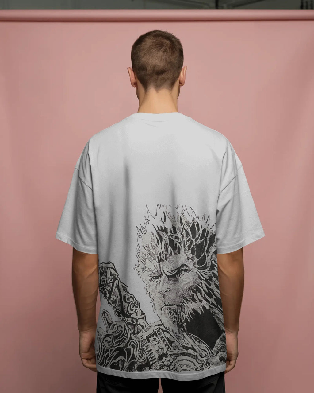 🐒 Sun Wukong: Mythic Fury Oversized Tee