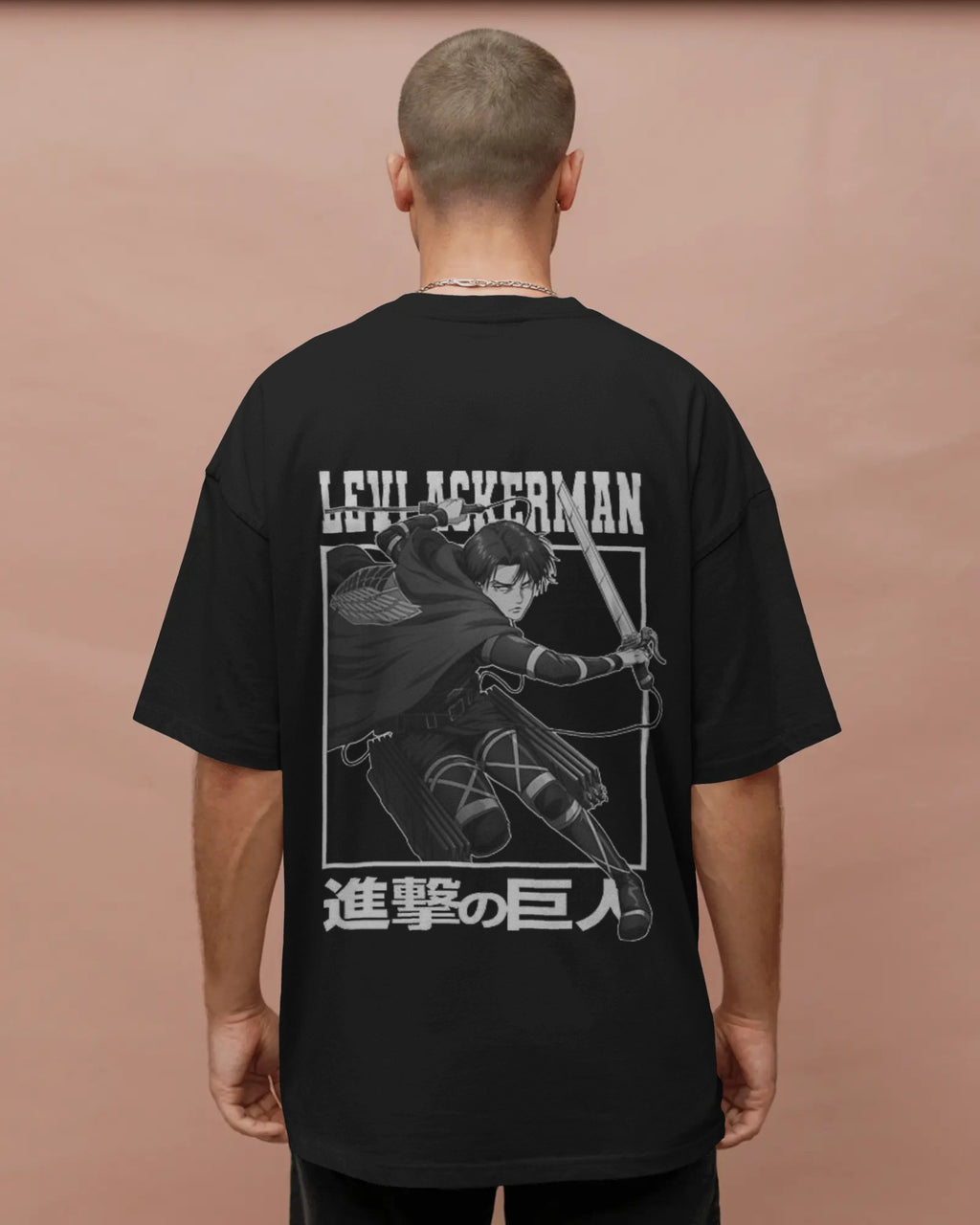 🗡️ Levi Ackerman: Humanity's Strongest Oversized Tee