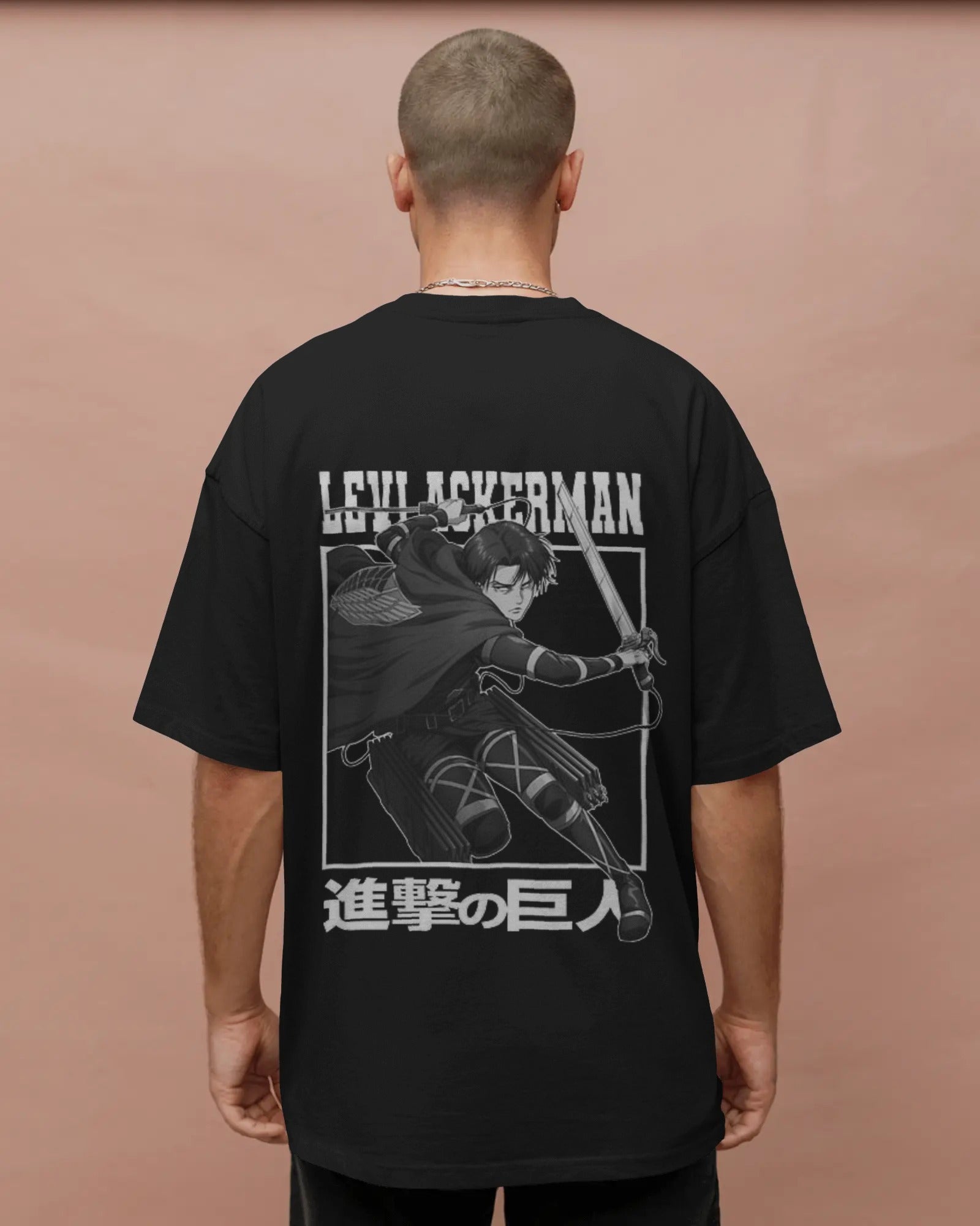 🗡️ Levi Ackerman: Humanity's Strongest Oversized Tee