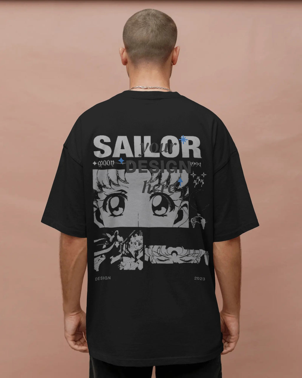 🌙 Sailor Moon: Magical Girl Oversized Tee