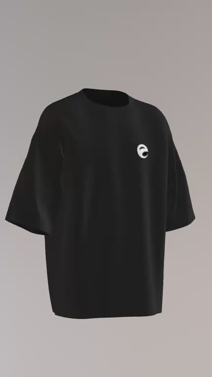 🌑 Berserk: Black Swordsman Oversized Tee