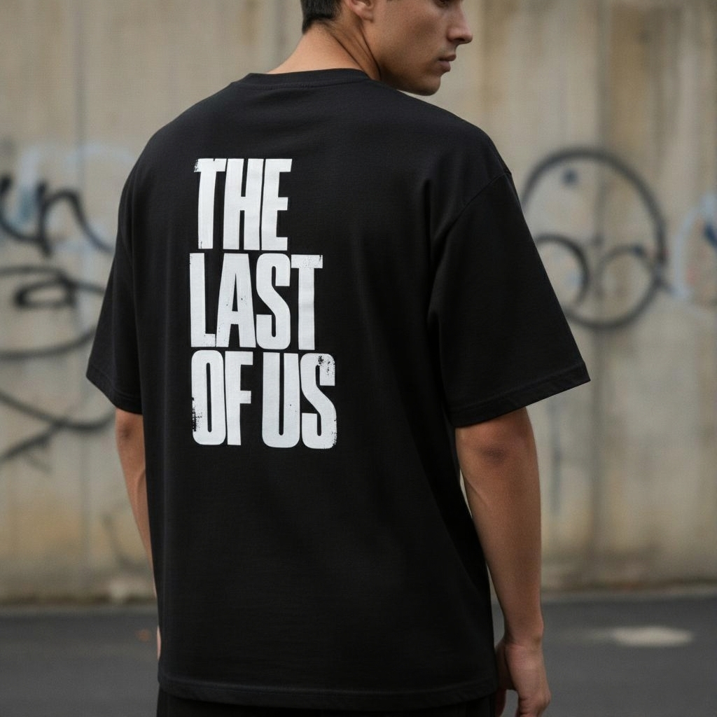 TLOU Fan Gear: The Last of Us Iconic Back Print Tee